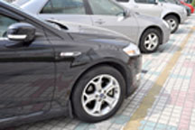 a row of cars