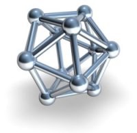 metallic three dimensional lattice